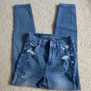 american eagle curvy high rise jegging